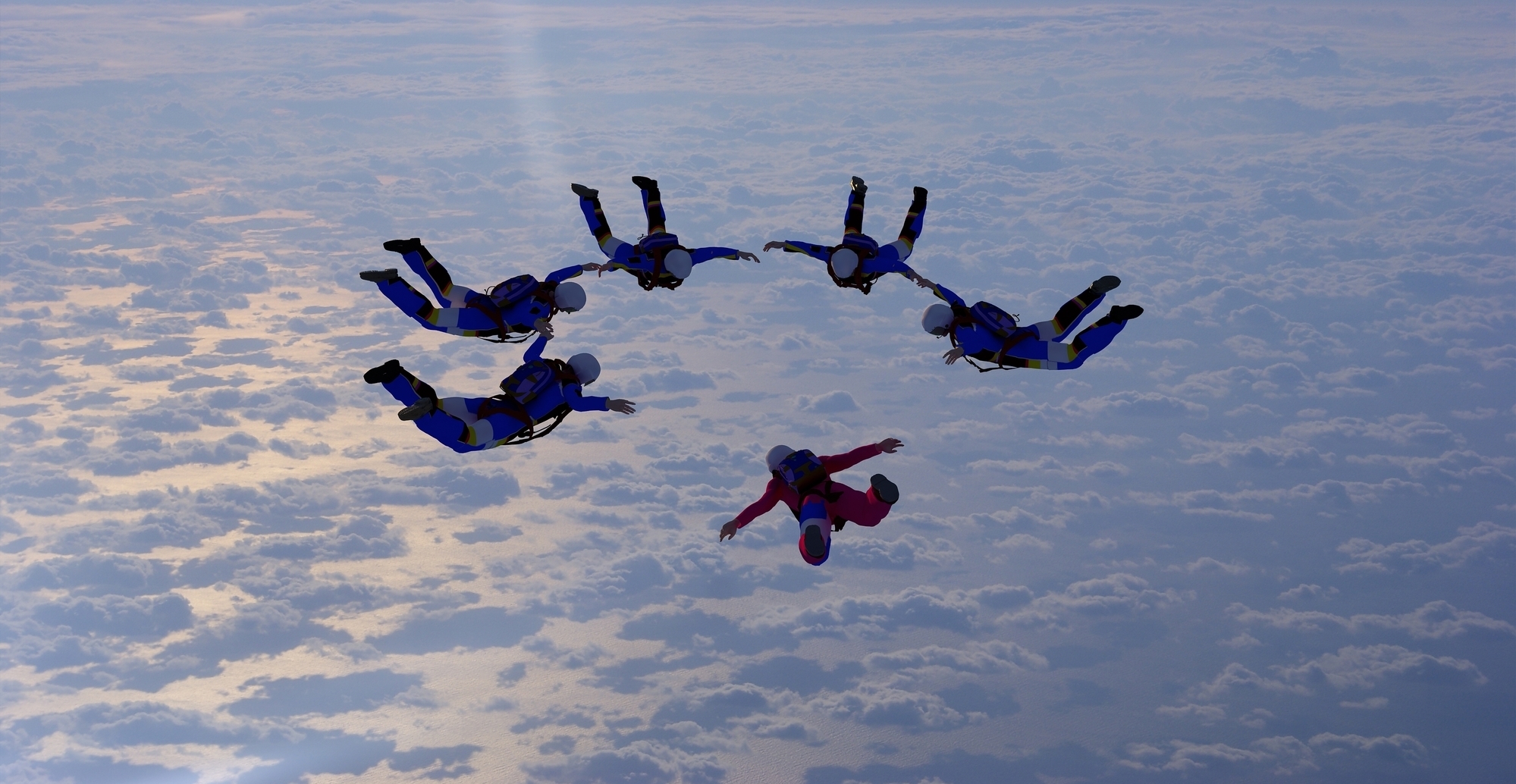 Skydiving team
